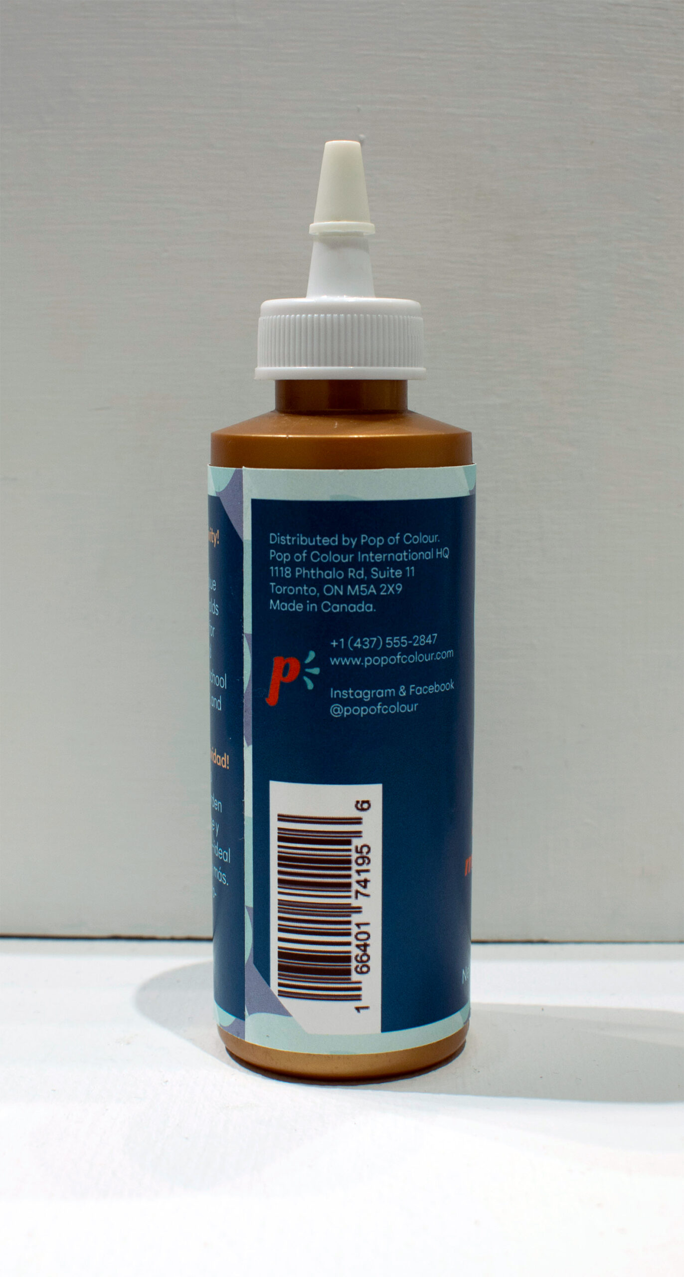 Pop of Colour craft glue - back