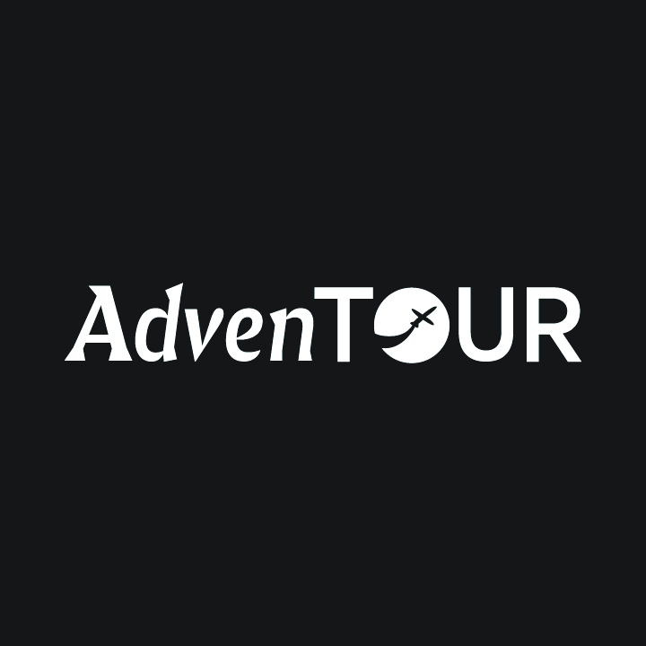 AdvenTOUR logo reversed
