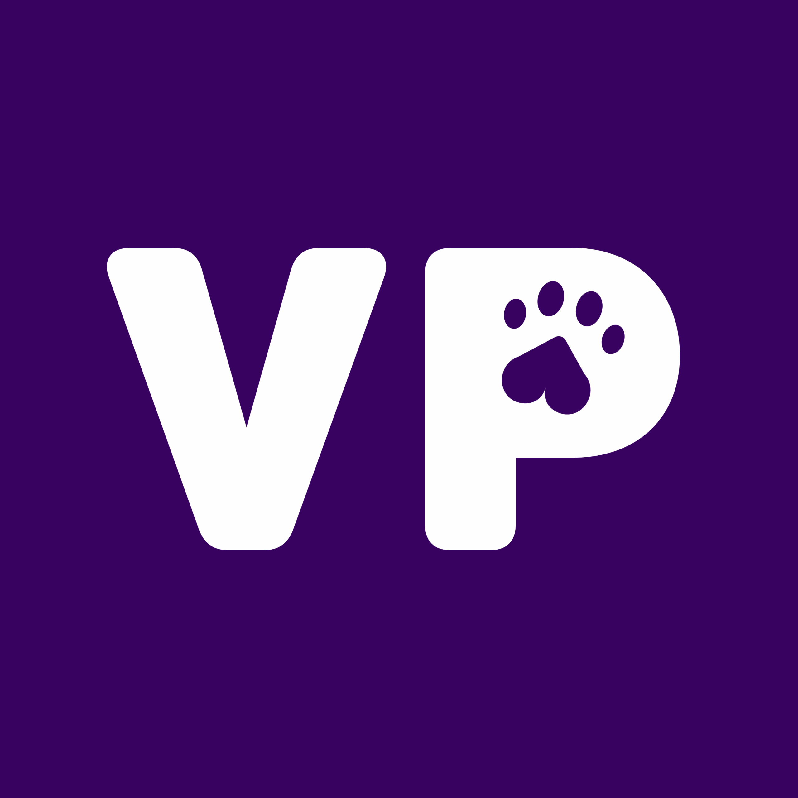 Velvet Paw combination mark reversed