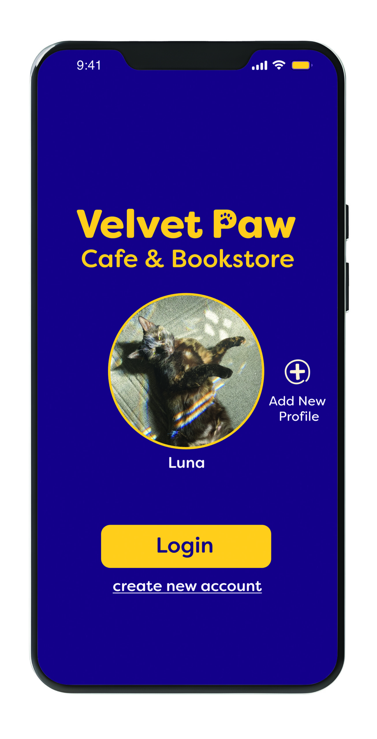 Velvet Paw Launch App Final Prototype