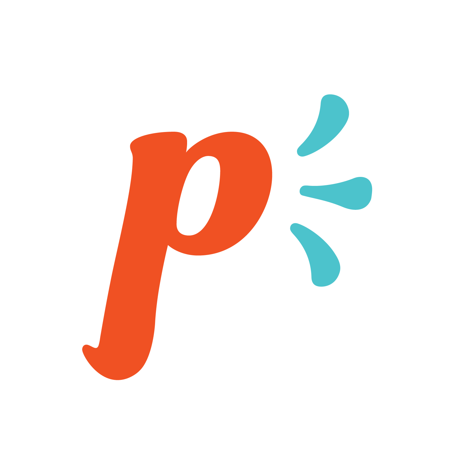Pop of Colour secondary logo color