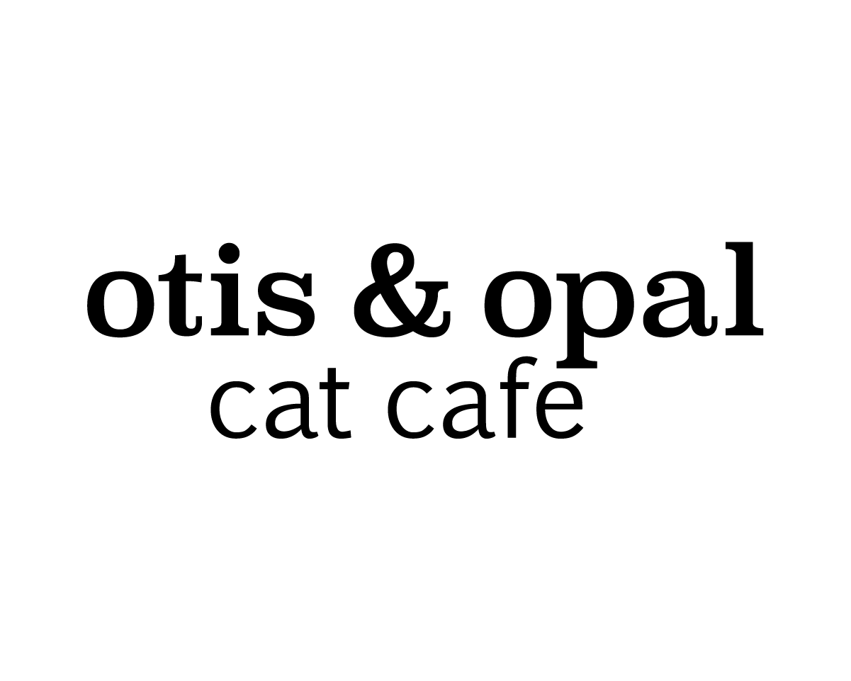Otis & Opal logo black and white